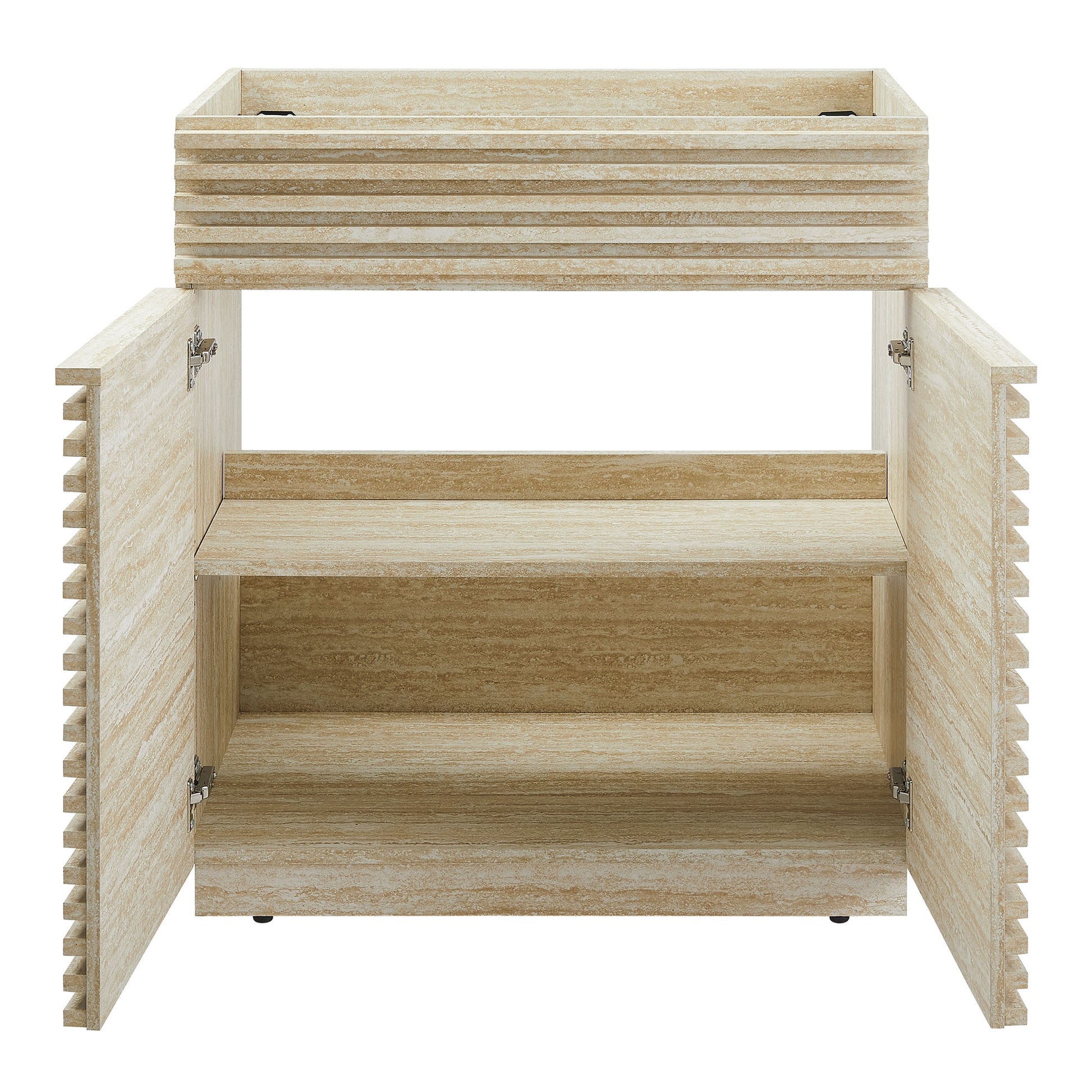 Render 30" Faux Travertine Bathroom Vanity Cabinet (Sink Not Included) by Modway | Bathroom Accessories | Modishstore - 6