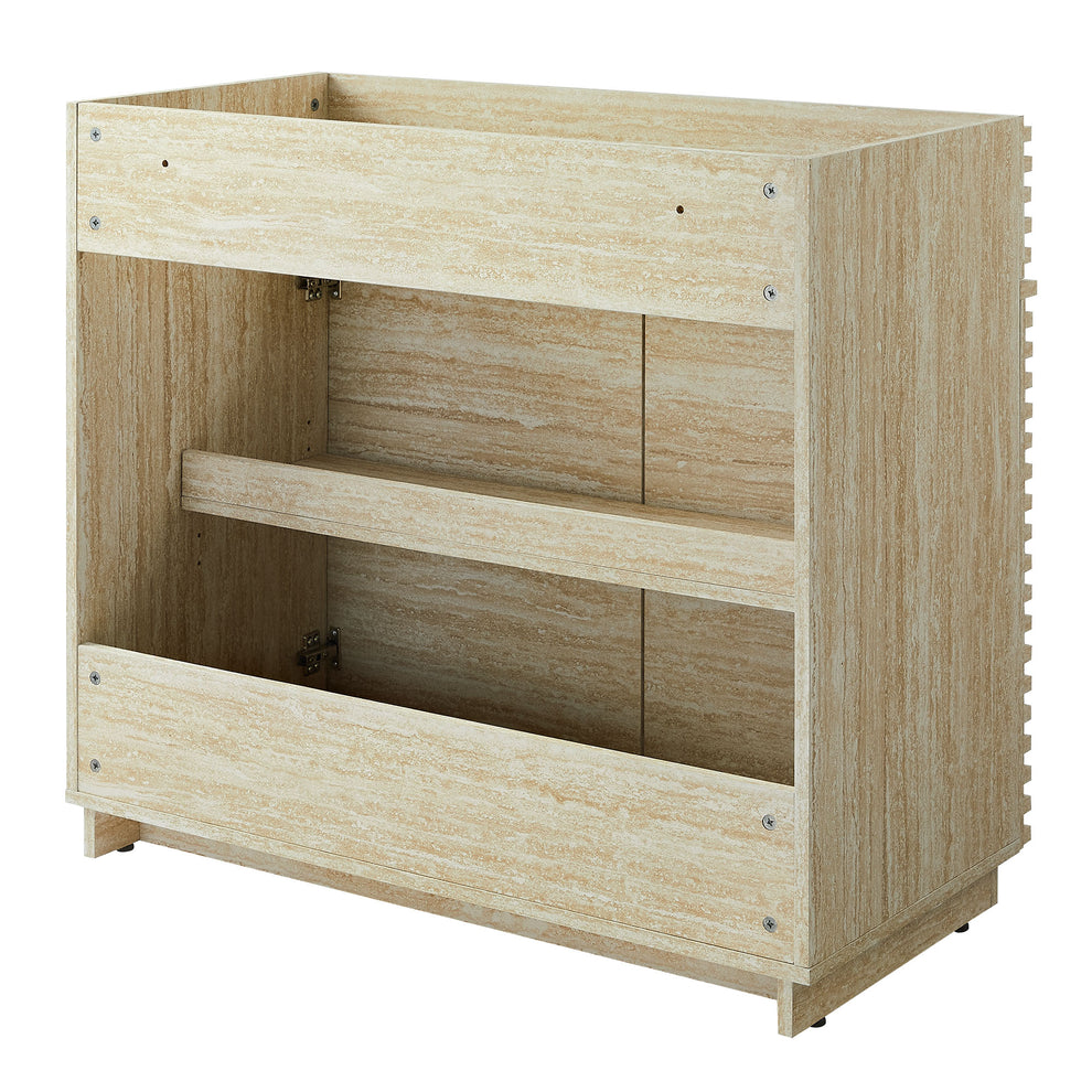 Render 36" Faux Travertine Bathroom Vanity Cabinet (Sink Not Included) by Modway | Bathroom Accessories | Modishstore - 4