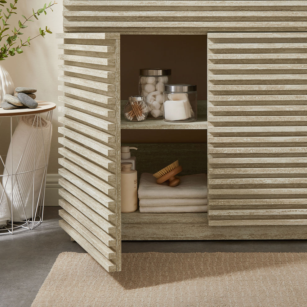 Render 36" Faux Travertine Bathroom Vanity Cabinet (Sink Not Included) by Modway | Bathroom Accessories | Modishstore - 8