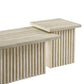 Render Nesting Faux Travertine Coffee Tables Set of 2 by Modway | Coffee Tables | Modishstore - 5