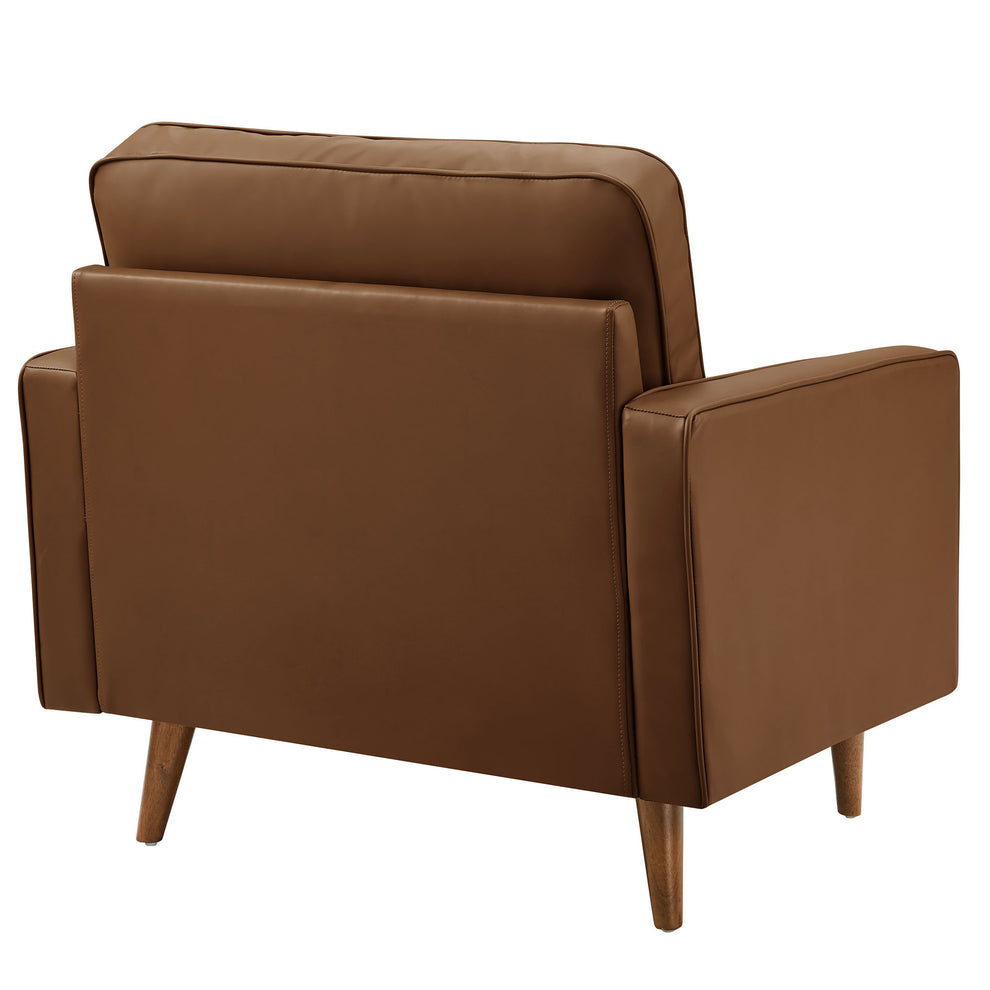 Valour Tufted Vegan Leather Accent Armchair by Modway | Accent Chairs | Modishstore - 4