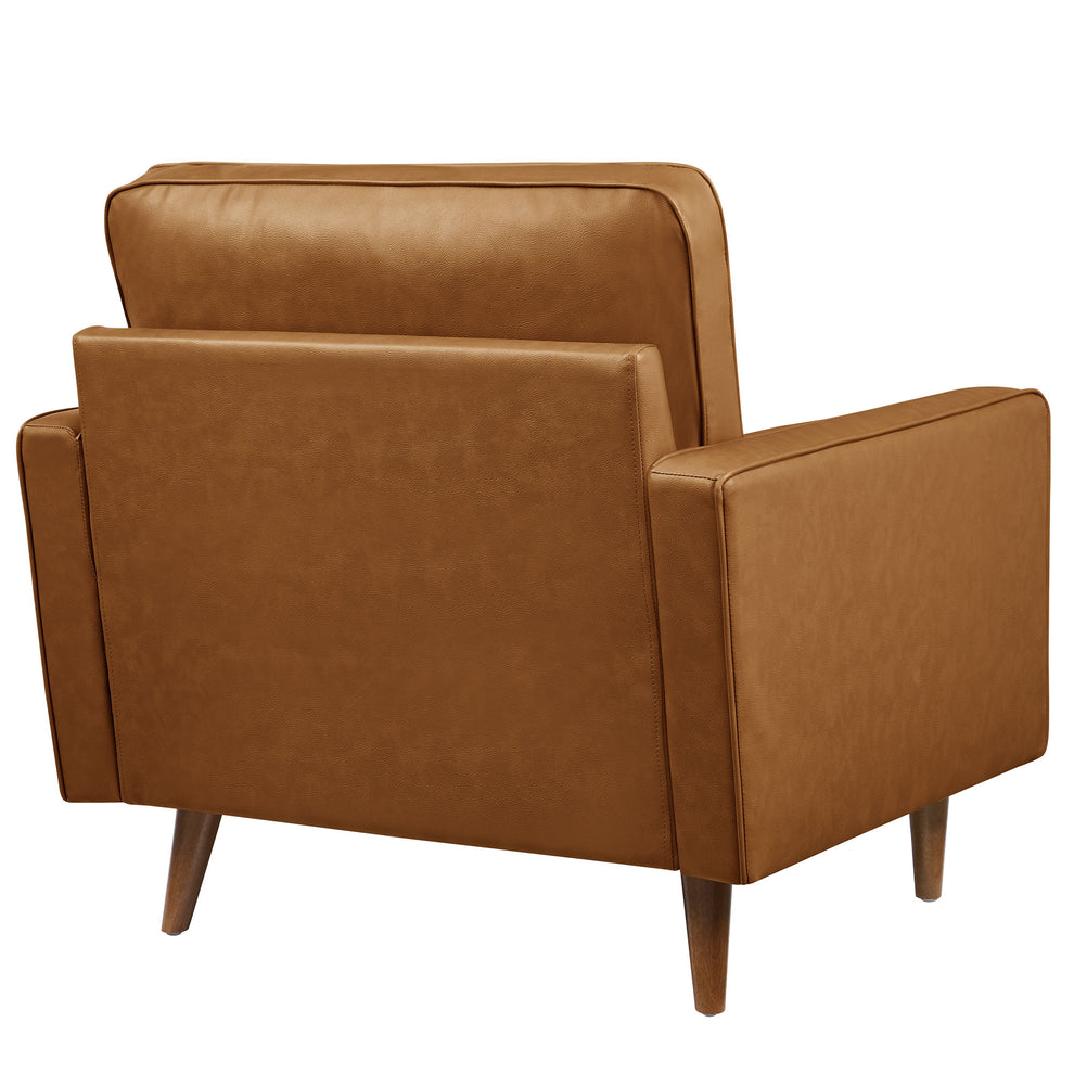 Valour Tufted Vegan Leather Accent Armchair by Modway | Accent Chairs | Modishstore - 12