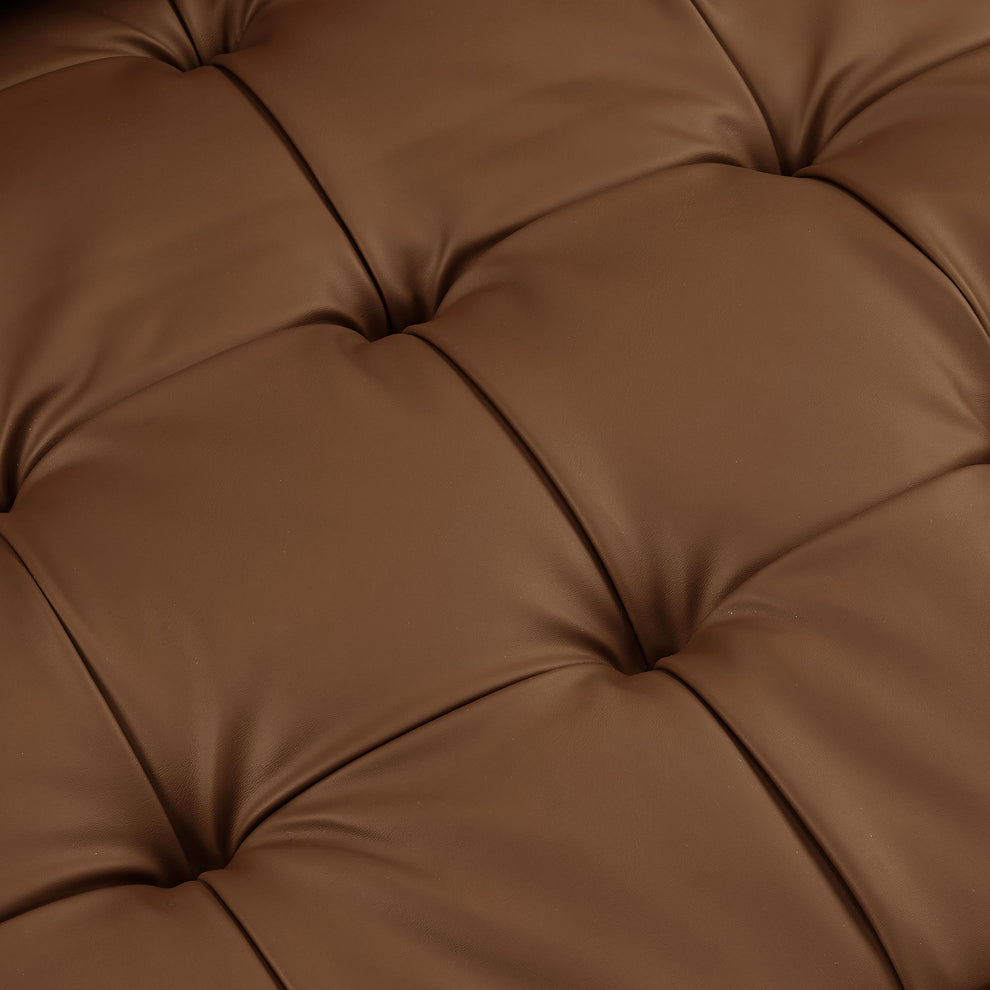 Valour Tufted Vegan Leather Loveseat by Modway | Loveseats | Modishstore - 6