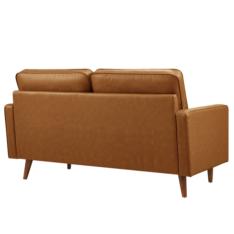 Valour Tufted Vegan Leather Loveseat by Modway | Loveseats | Modishstore - 12