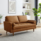 Valour Tufted Vegan Leather Loveseat by Modway | Loveseats | Modishstore - 16
