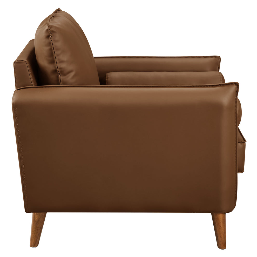 Revive Upholstered Vegan Leather Accent Armchair by Modway | Accent Chairs | Modishstore - 3