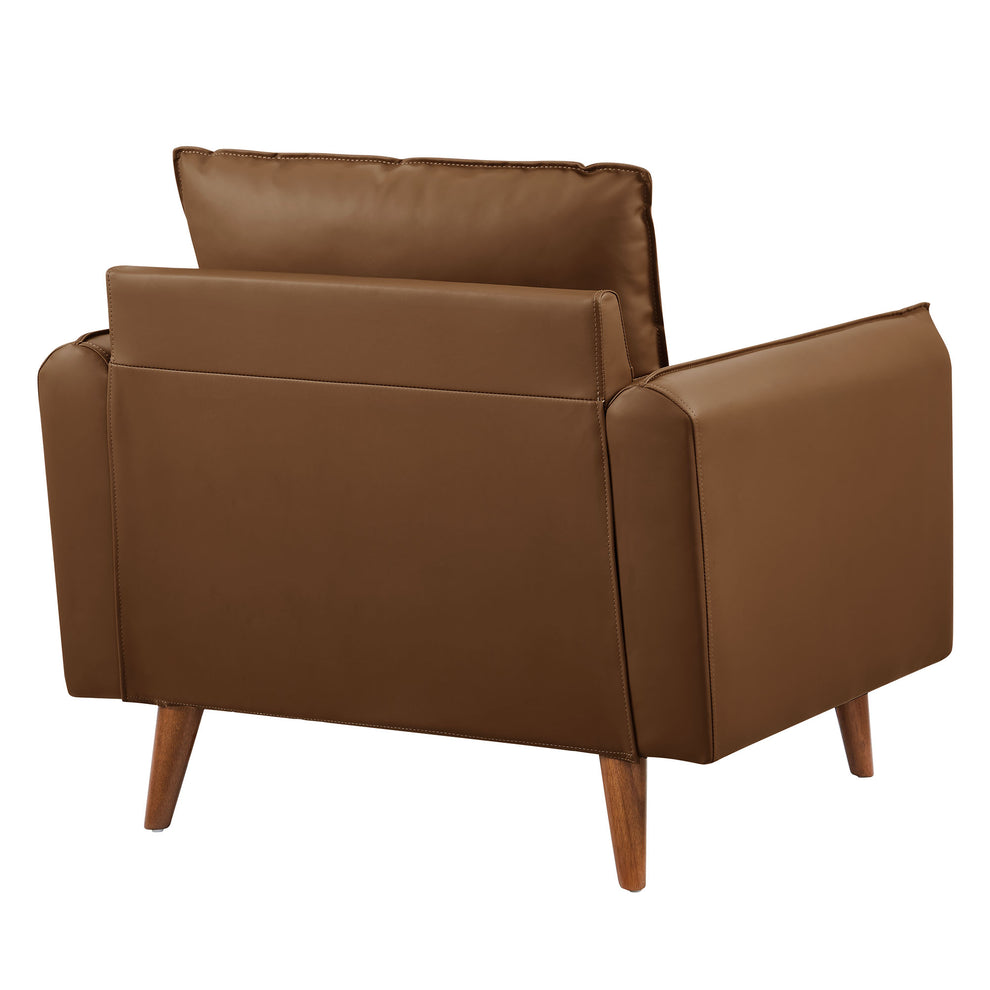 Revive Upholstered Vegan Leather Accent Armchair by Modway | Accent Chairs | Modishstore - 4