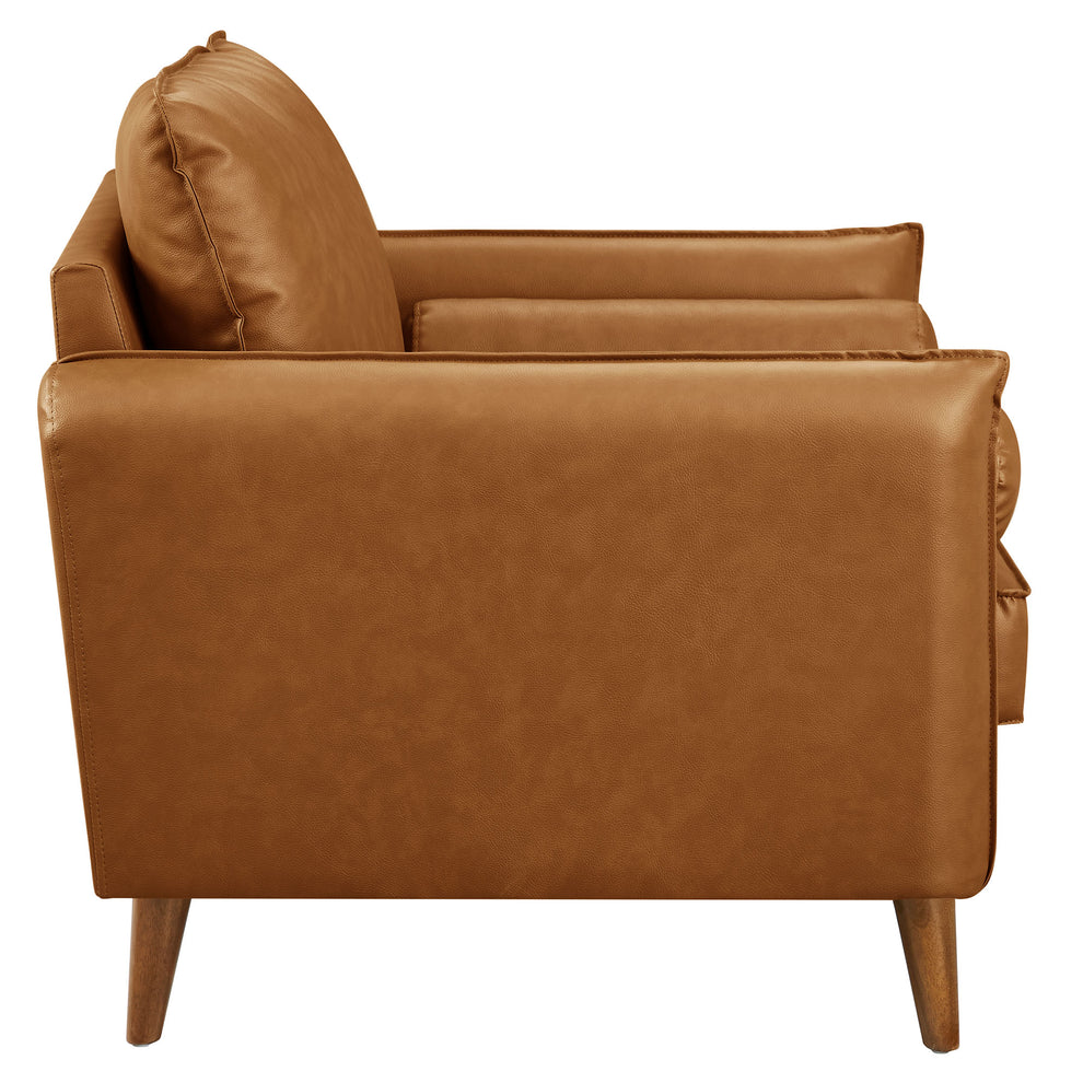 Revive Upholstered Vegan Leather Accent Armchair by Modway | Accent Chairs | Modishstore - 11
