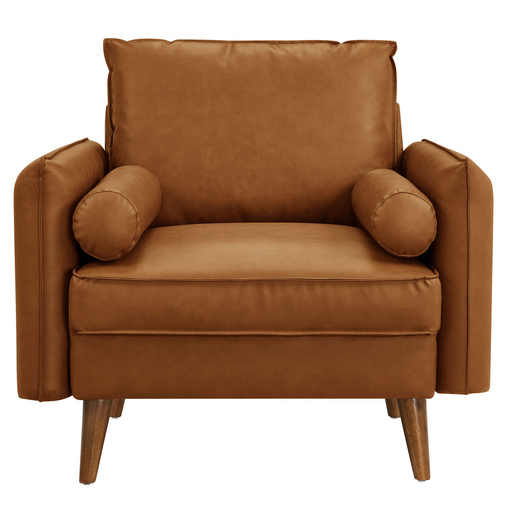 Revive Upholstered Vegan Leather Accent Armchair by Modway | Accent Chairs | Modishstore - 13