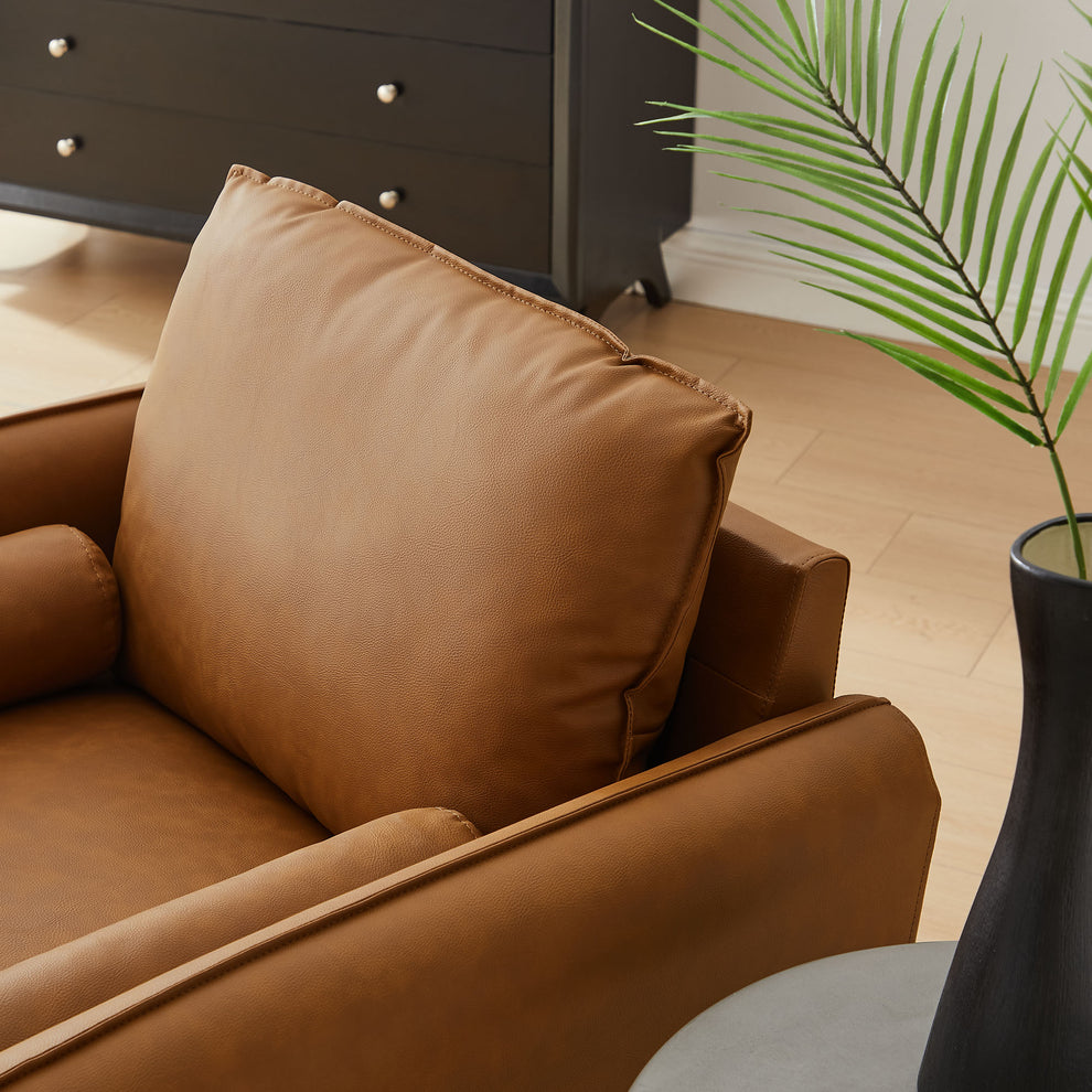 Revive Upholstered Vegan Leather Accent Armchair by Modway | Accent Chairs | Modishstore - 15