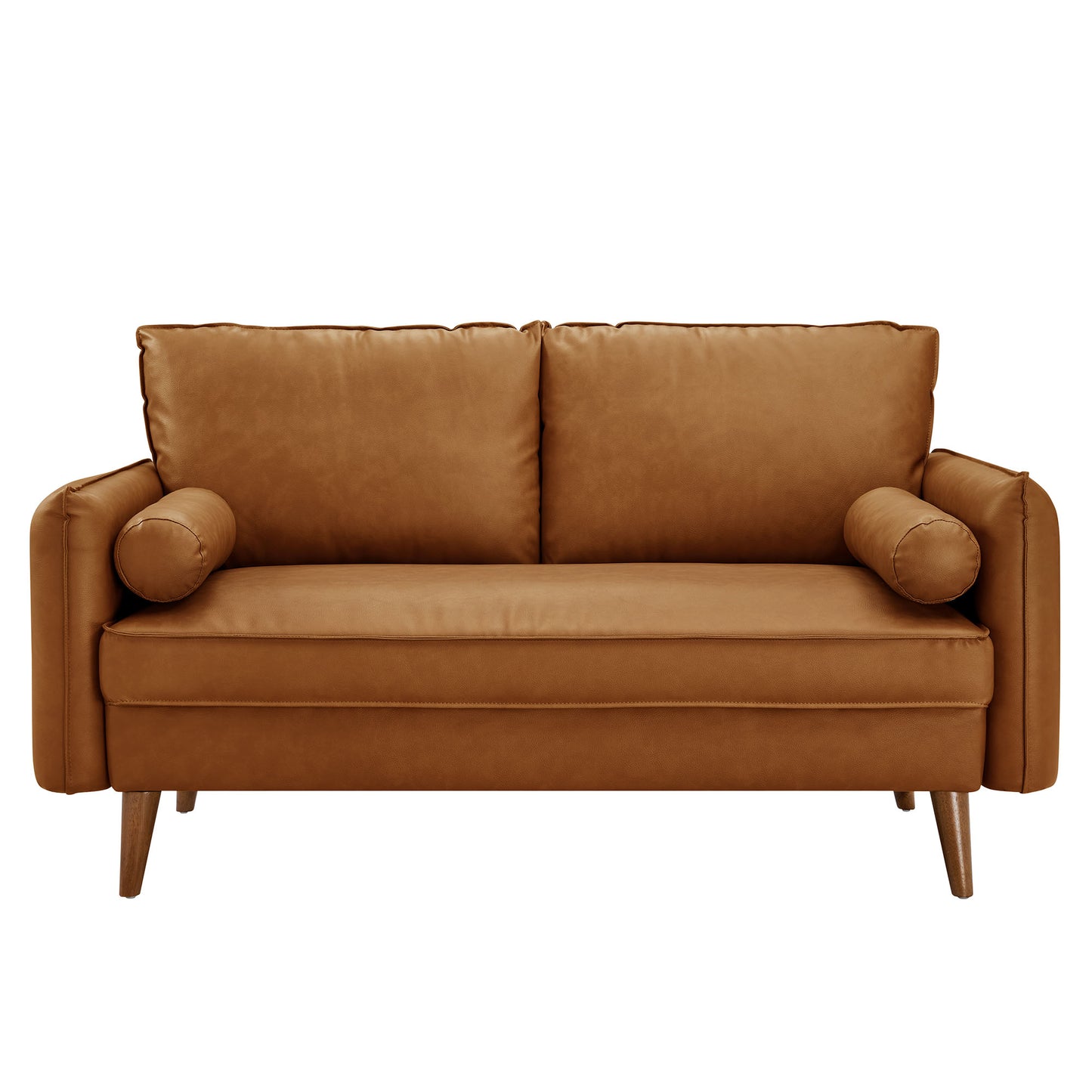Revive Upholstered Vegan Leather Loveseat by Modway | Loveseats | Modishstore - 13