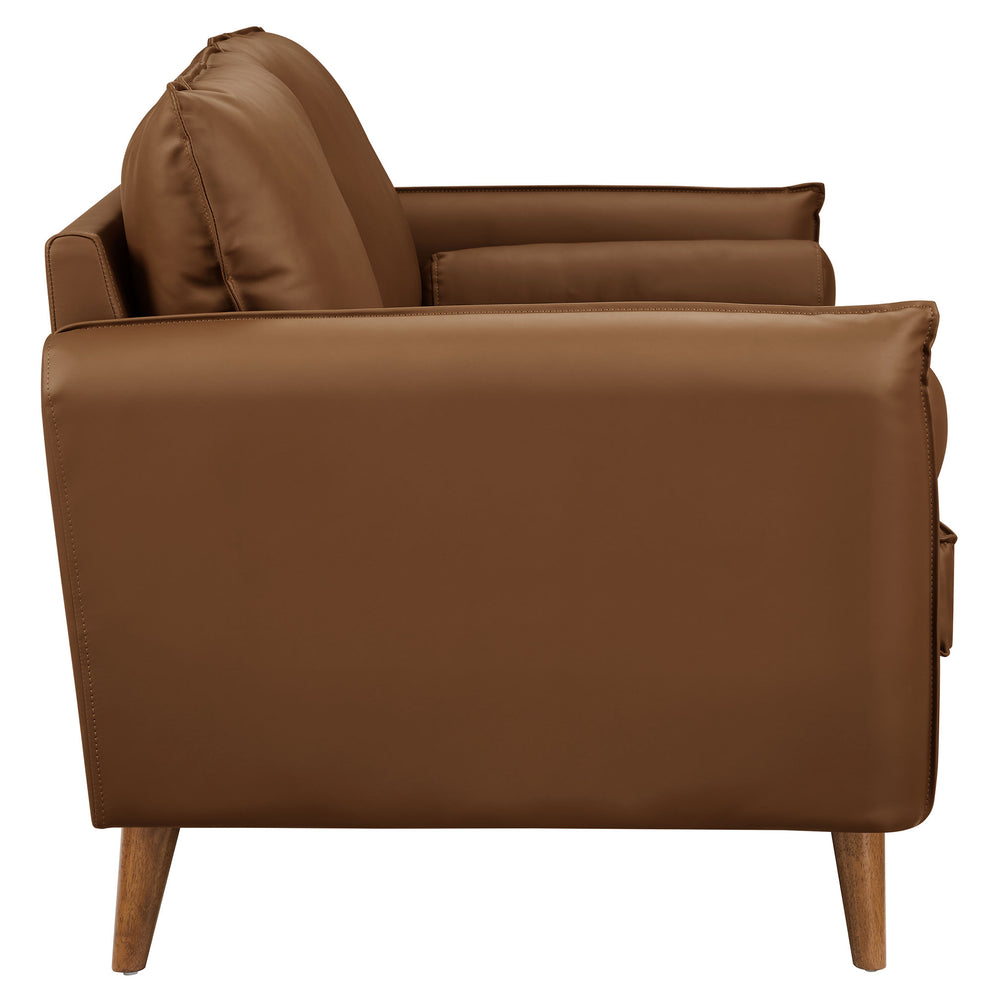 Revive Upholstered Vegan Leather Sofa by Modway | Sofas | Modishstore - 3