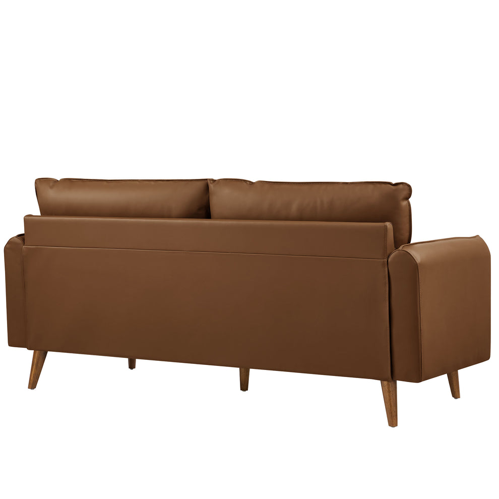 Revive Upholstered Vegan Leather Sofa by Modway | Sofas | Modishstore - 4