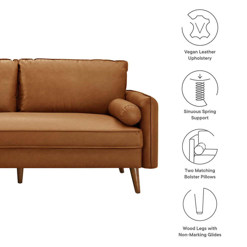 Revive Upholstered Vegan Leather Sofa by Modway | Sofas | Modishstore - 17