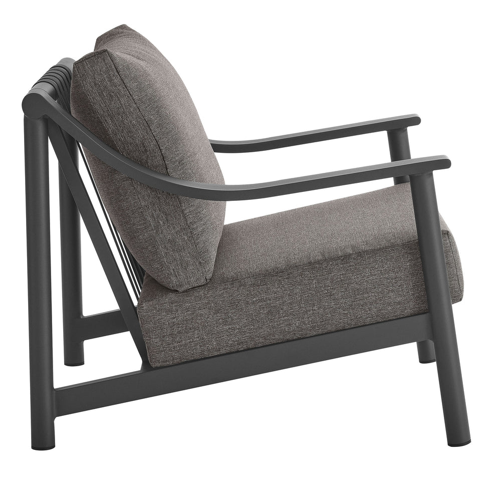Terrace Outdoor Patio Aluminum Accent Armchair by Modway | Armchairs | Modishstore - 3