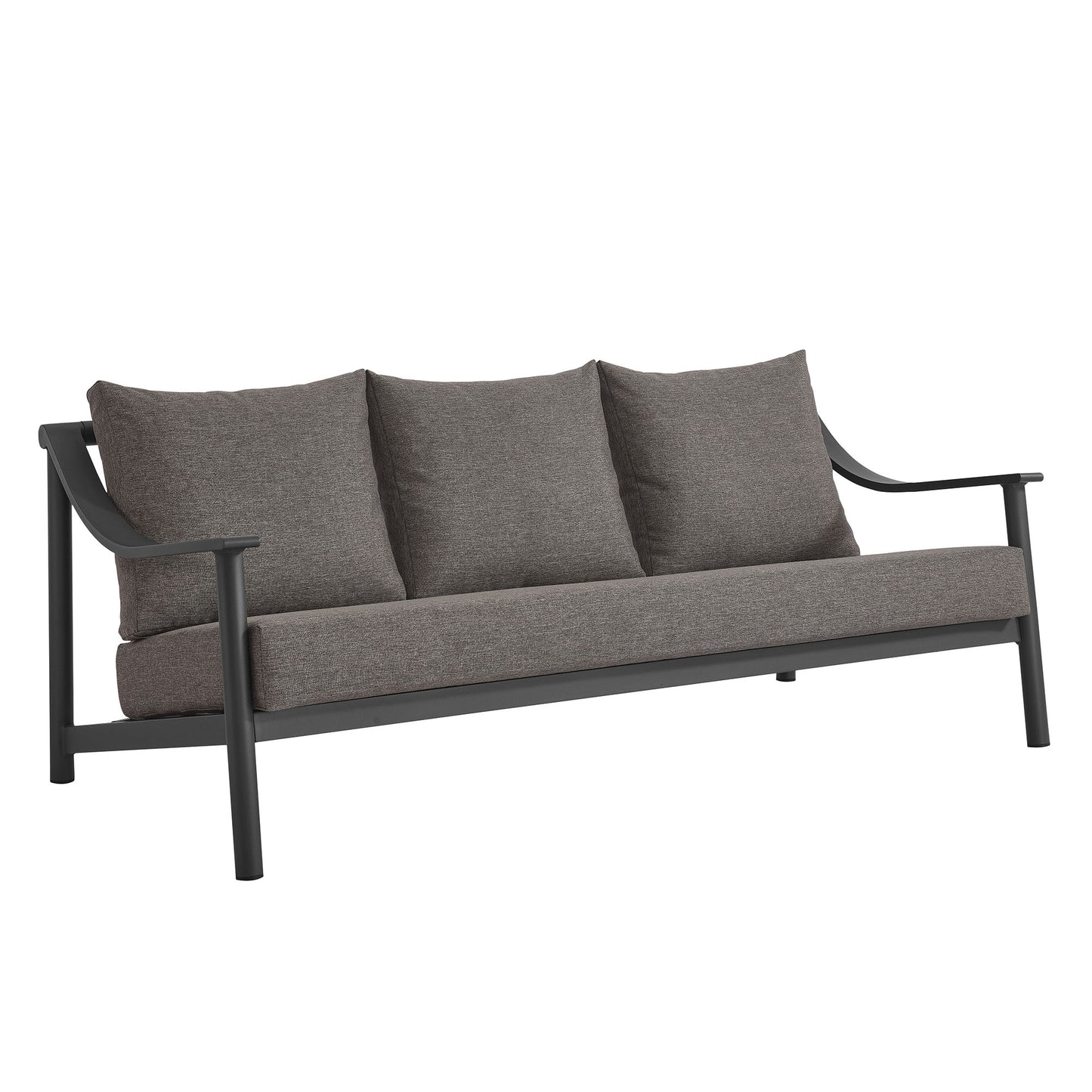 Terrace Outdoor Patio Aluminum Sofa by Modway | Sofas | Modishstore - 2