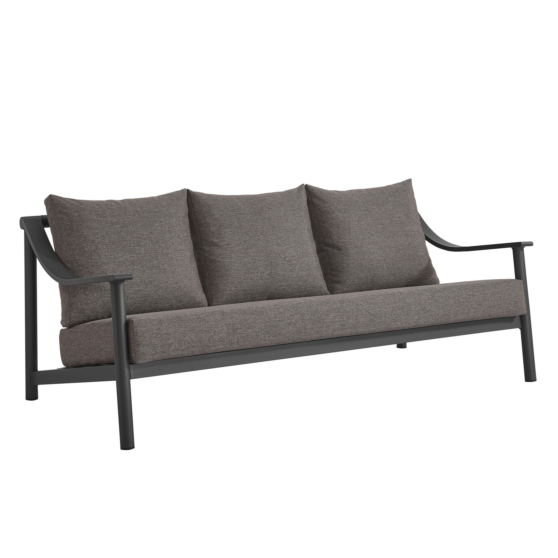 Terrace Outdoor Patio Aluminum Sofa by Modway | Sofas | Modishstore - 2