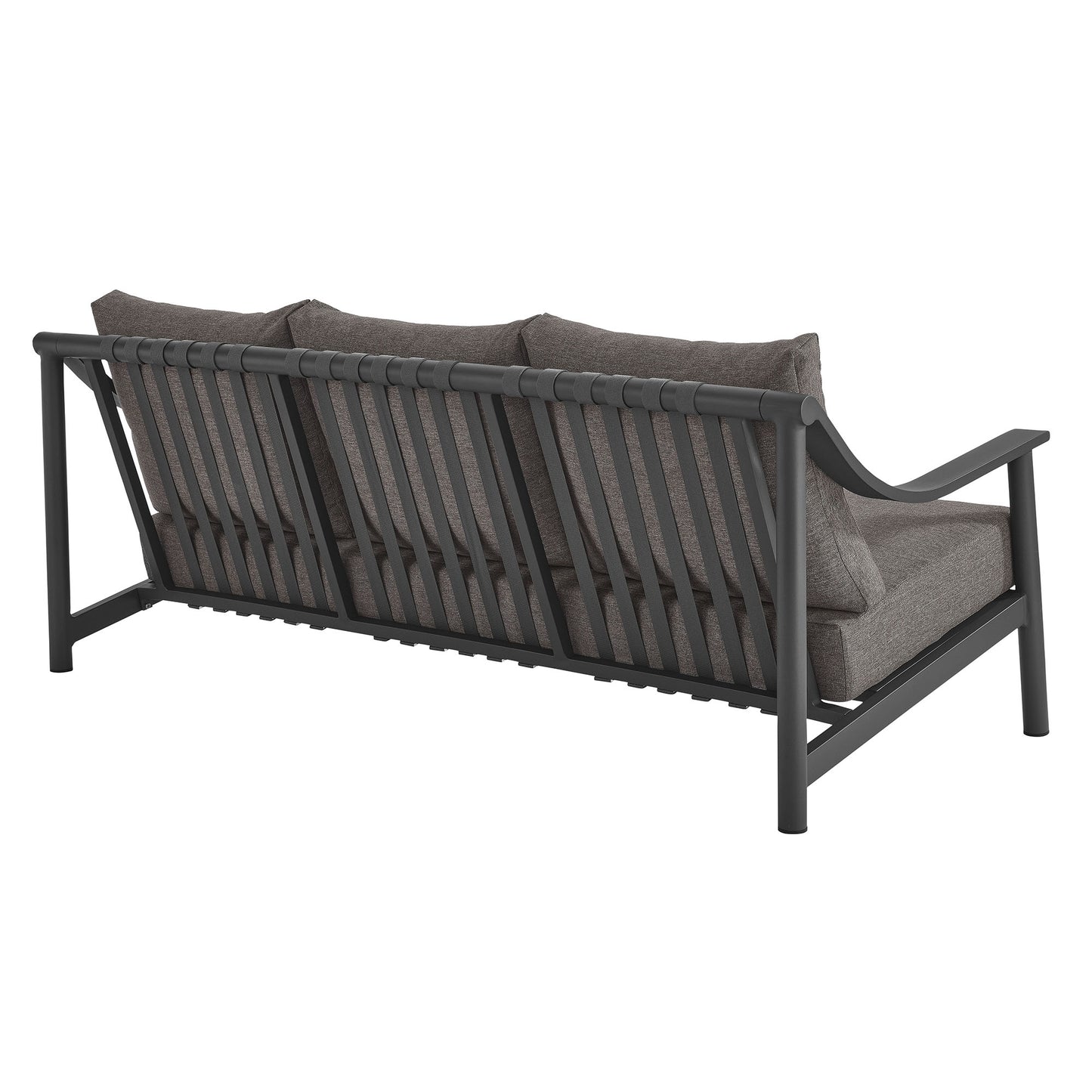 Terrace Outdoor Patio Aluminum Sofa by Modway | Sofas | Modishstore - 4