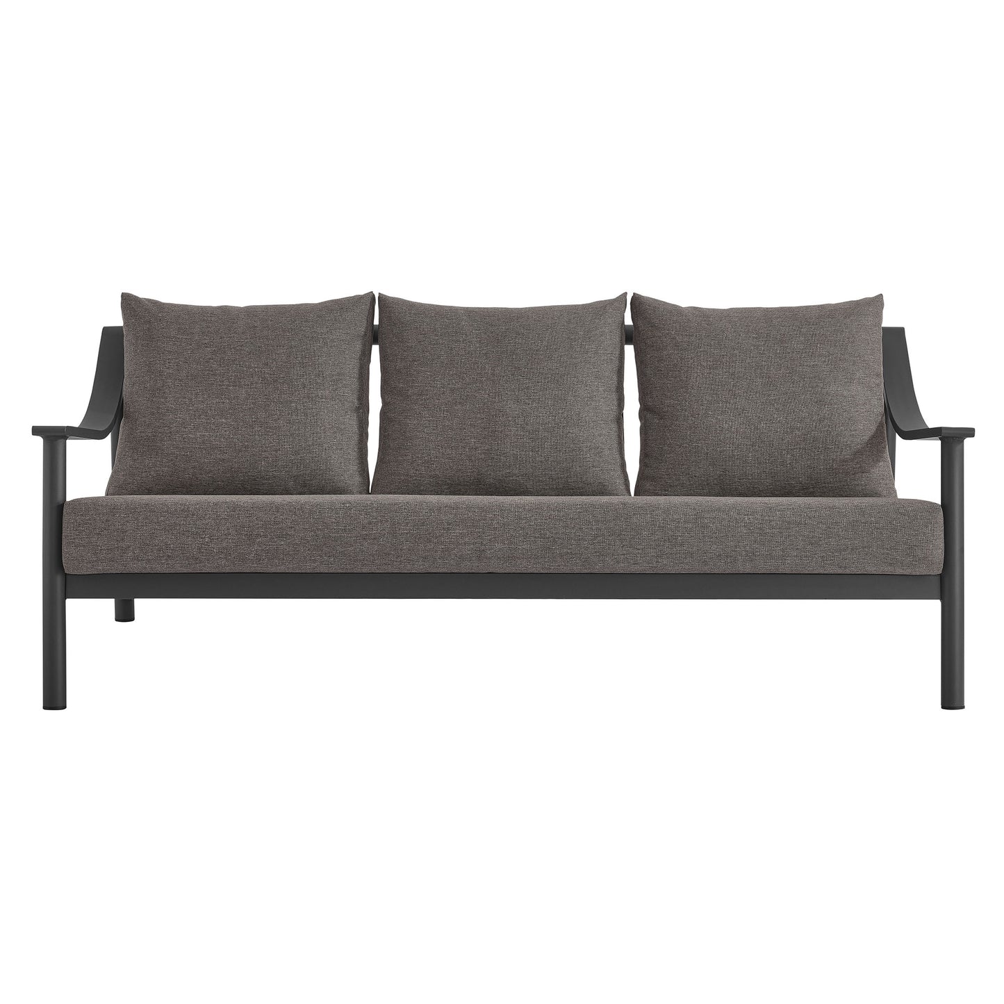 Terrace Outdoor Patio Aluminum Sofa by Modway | Sofas | Modishstore - 5