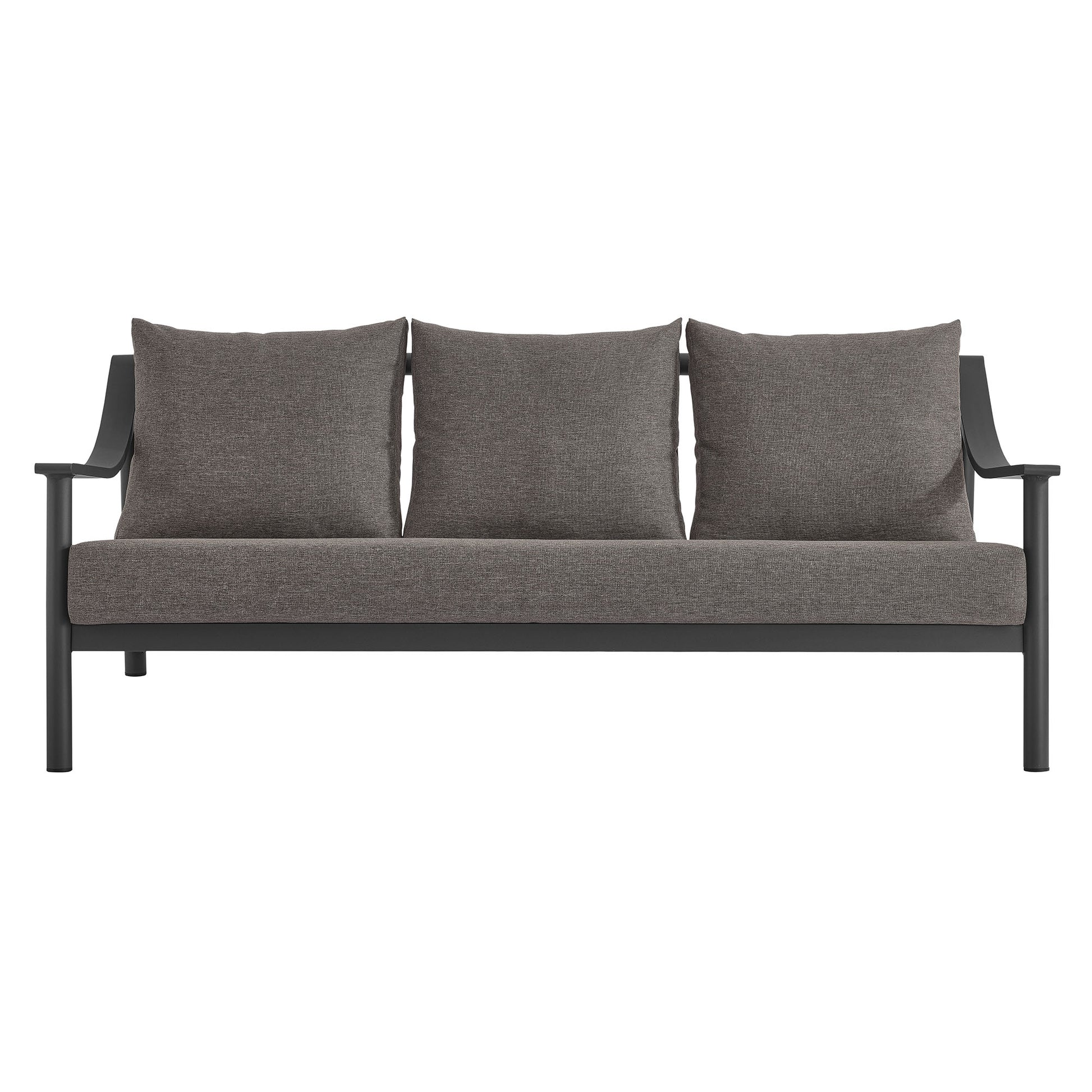 Terrace Outdoor Patio Aluminum Sofa by Modway | Sofas | Modishstore - 5