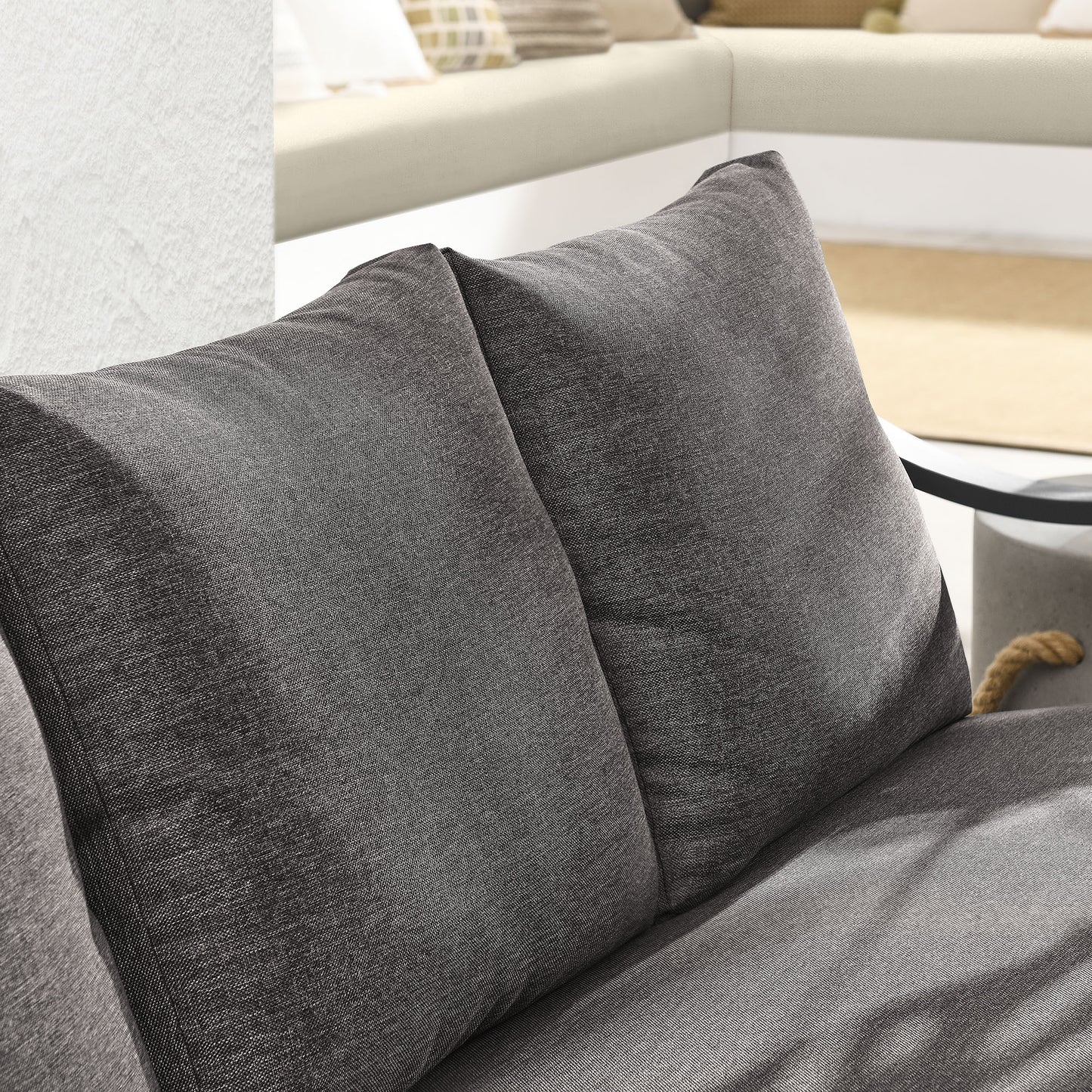 Terrace Outdoor Patio Aluminum Sofa by Modway | Sofas | Modishstore - 7