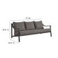 Terrace Outdoor Patio Aluminum Sofa by Modway | Sofas | Modishstore - 9
