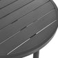 Terrace 35" Outdoor Patio Aluminum Round Coffee Table by Modway | Coffee Tables | Modishstore - 4