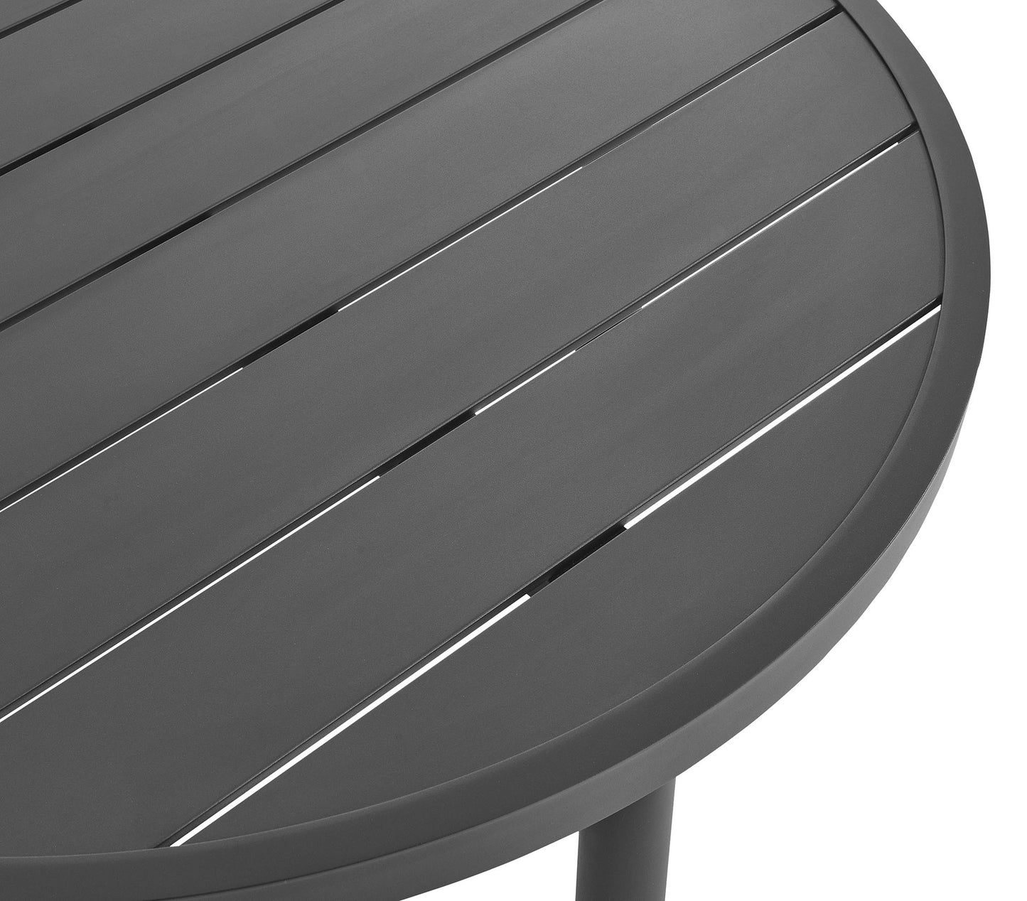 Terrace 35" Outdoor Patio Aluminum Round Coffee Table by Modway | Coffee Tables | Modishstore - 4