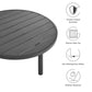 Terrace 35" Outdoor Patio Aluminum Round Coffee Table by Modway | Coffee Tables | Modishstore - 6