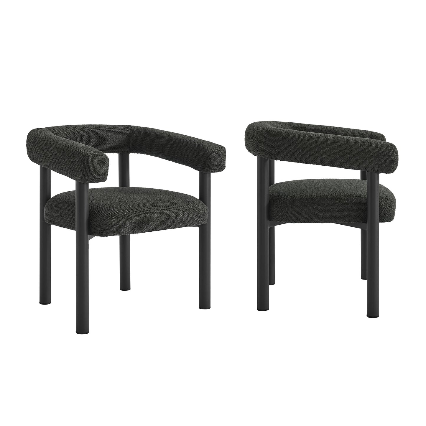 Nautica Outdoor Patio Aluminum Dining Armchairs Set of 2 by Modway | Armchairs | Modishstore - 2