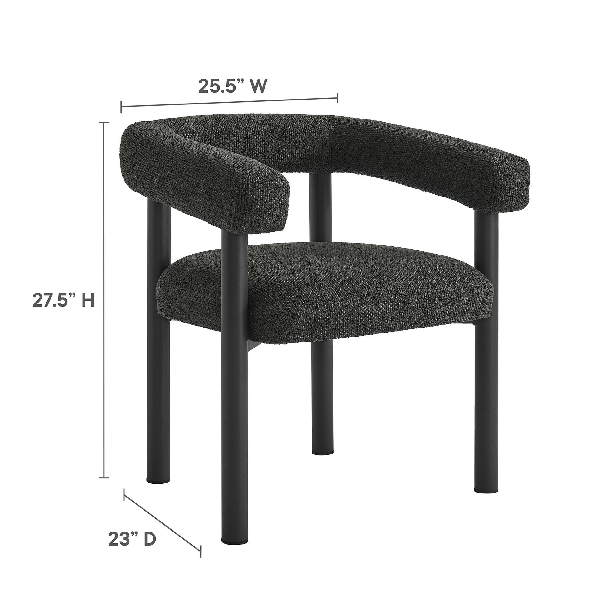 Nautica Outdoor Patio Aluminum Dining Armchairs Set of 2 by Modway | Armchairs | Modishstore - 10