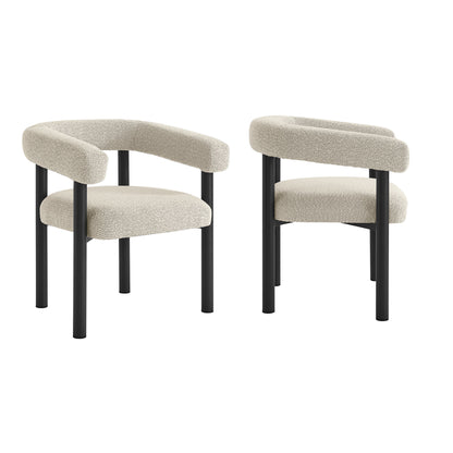Nautica Outdoor Patio Aluminum Dining Armchairs Set of 2 by Modway | Armchairs | Modishstore - 12