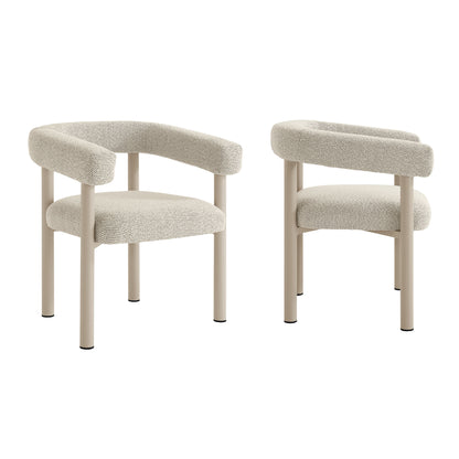 Nautica Outdoor Patio Aluminum Dining Armchairs Set of 2 by Modway | Armchairs | Modishstore - 23