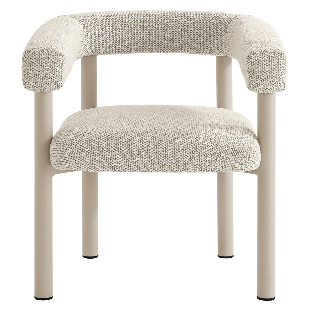 Nautica Outdoor Patio Aluminum Dining Armchairs Set of 2 by Modway | Armchairs | Modishstore - 27