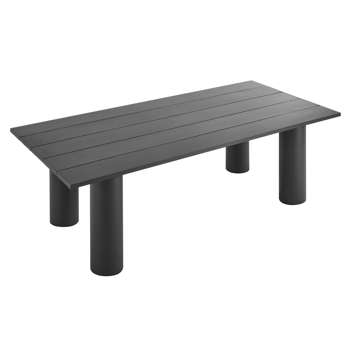 Nautica Outdoor Patio 87" Rectangular Aluminum Dining Table by Modway | Dining Tables | Modishstore - 5