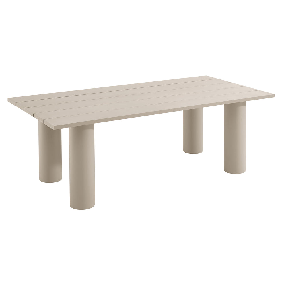 Nautica Outdoor Patio 87" Rectangular Aluminum Dining Table by Modway | Dining Tables | Modishstore - 10
