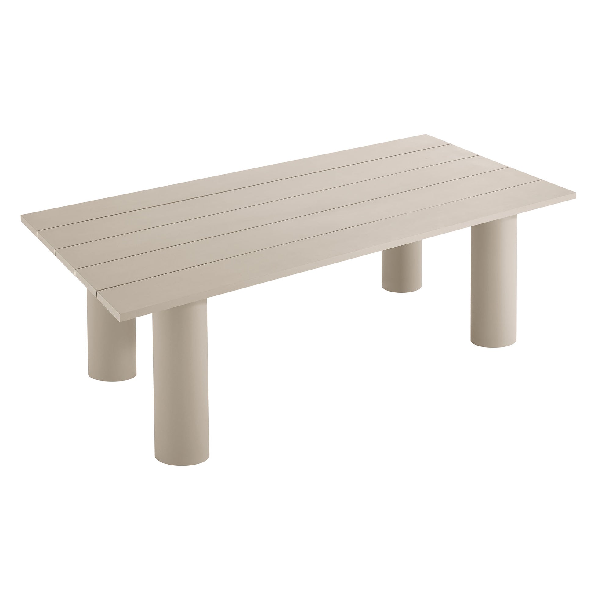 Nautica Outdoor Patio 87" Rectangular Aluminum Dining Table by Modway | Dining Tables | Modishstore - 13