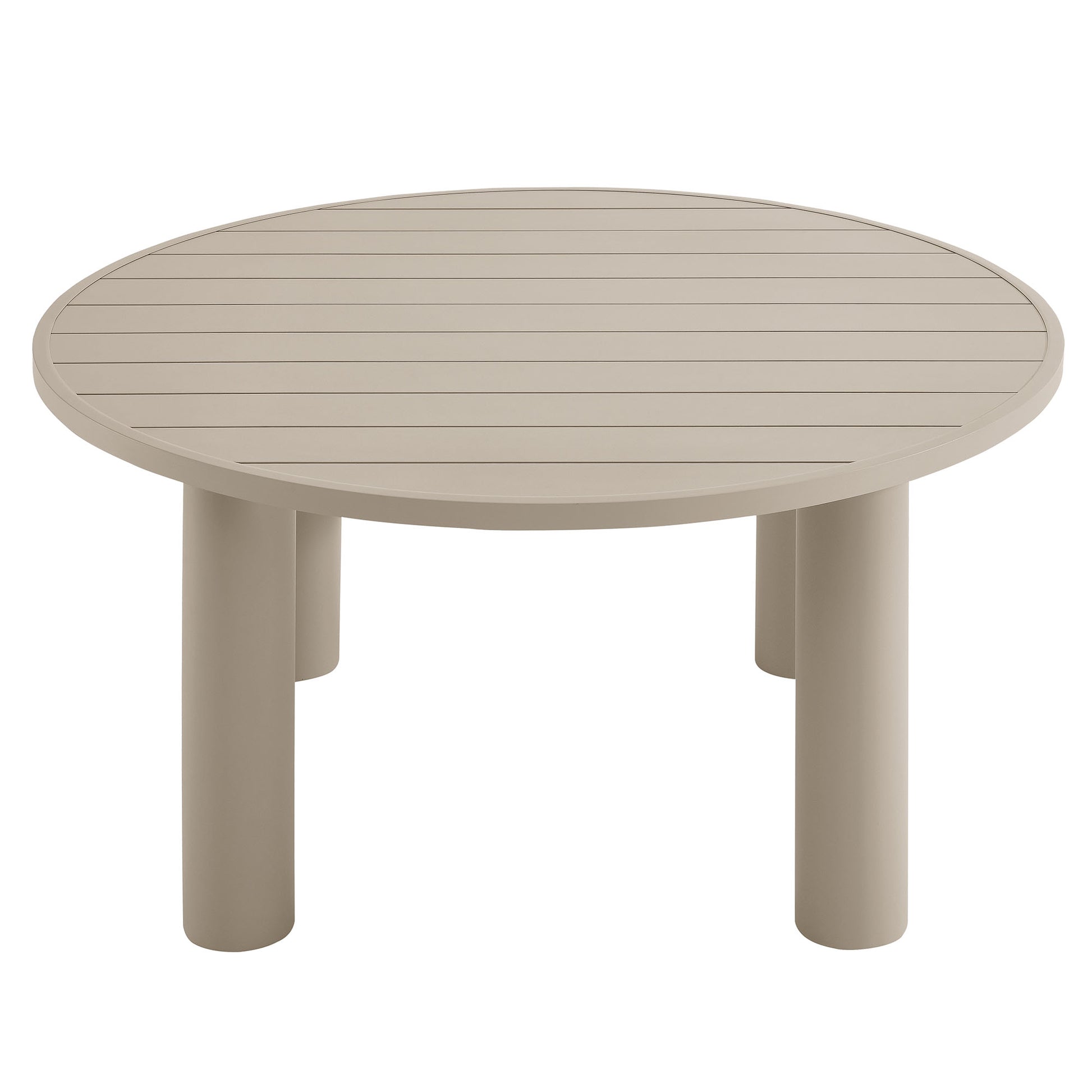 Nautica Outdoor Patio 60" Round Aluminum Dining Table by Modway | Dining Tables | Modishstore - 9