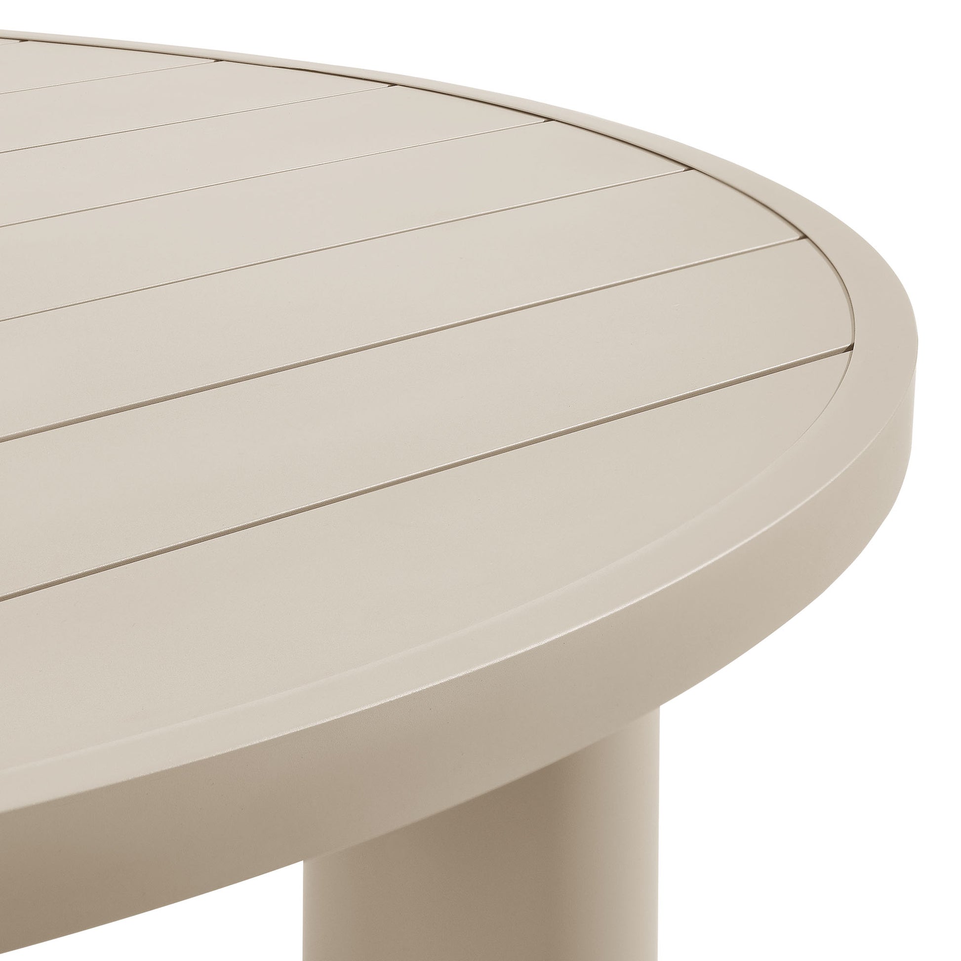 Nautica Outdoor Patio 60" Round Aluminum Dining Table by Modway | Dining Tables | Modishstore - 10