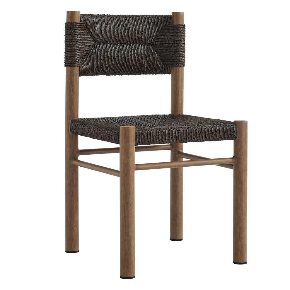 Parkland Outdoor Patio Rattan and Aluminum Dining Side Chairs Set of 2 by Modway | Side Chairs | Modishstore - 11