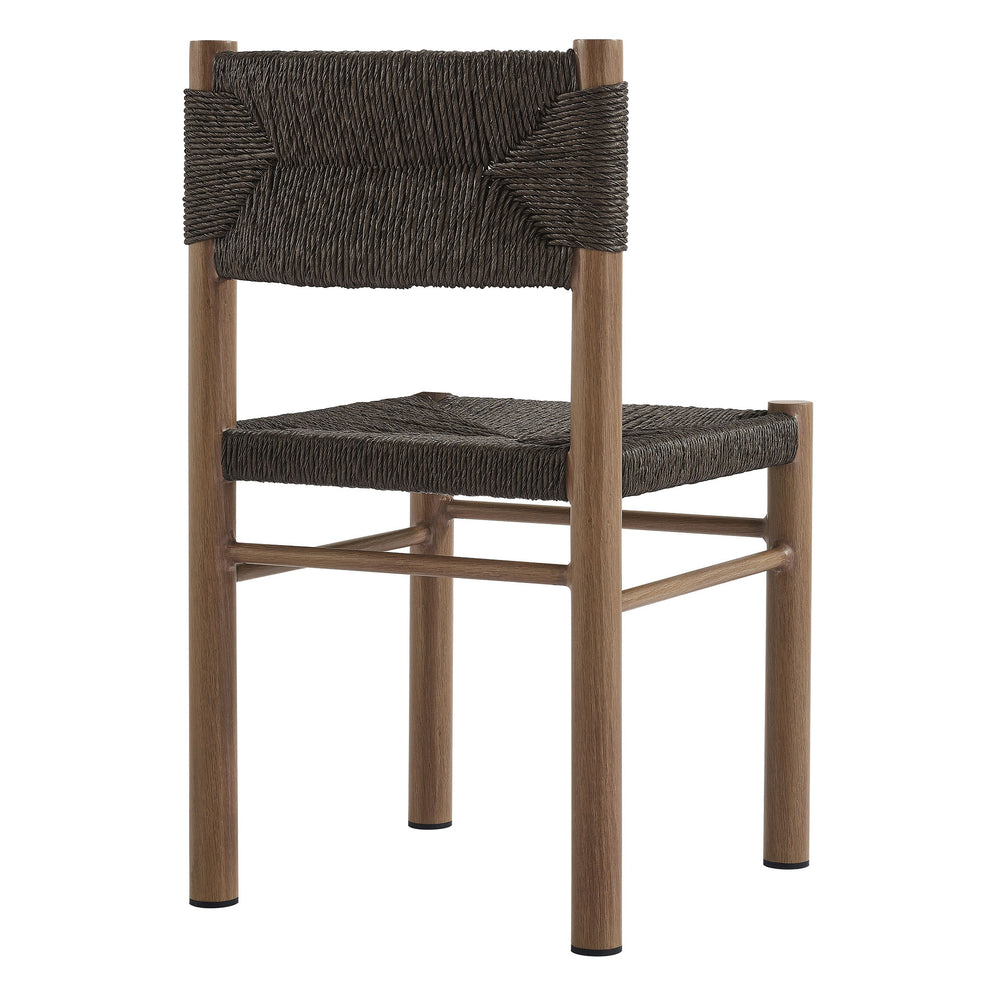 Parkland Outdoor Patio Rattan and Aluminum Dining Side Chairs Set of 2 by Modway | Side Chairs | Modishstore - 15