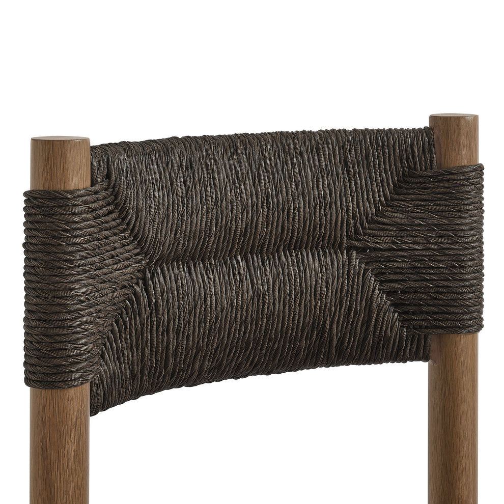 Parkland Outdoor Patio Rattan and Aluminum Dining Side Chairs Set of 2 by Modway | Side Chairs | Modishstore - 17