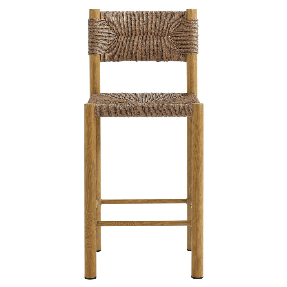 Parkland Outdoor Patio Rattan and Aluminum Counter Stools Set of 2 by Modway | Counter Stools | Modishstore - 5