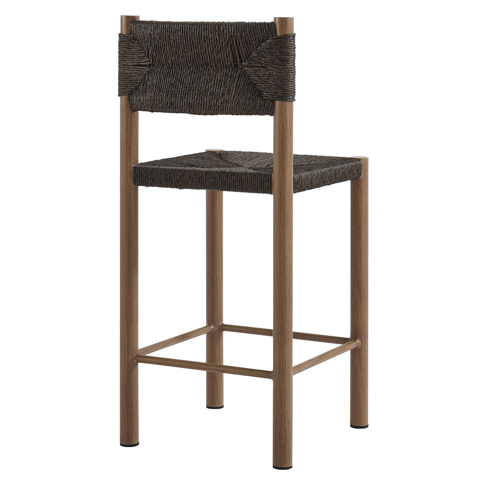 Parkland Outdoor Patio Rattan and Aluminum Counter Stools Set of 2 by Modway | Counter Stools | Modishstore - 15