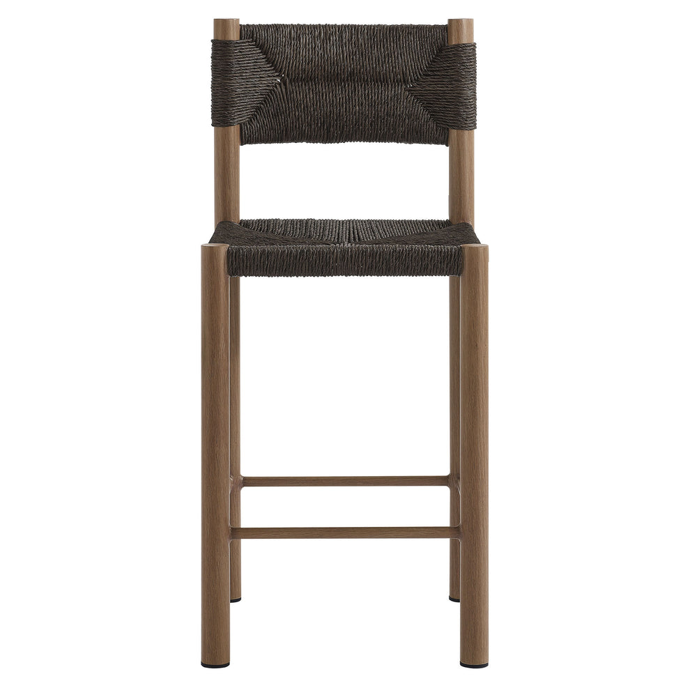 Parkland Outdoor Patio Rattan and Aluminum Counter Stools Set of 2 by Modway | Counter Stools | Modishstore - 16