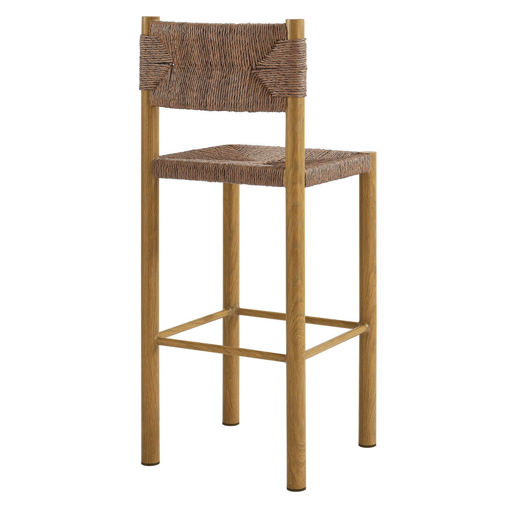 Parkland Outdoor Patio Rattan and Aluminum Bar Stools Set of 2 by Modway | Bar Stools | Modishstore - 4