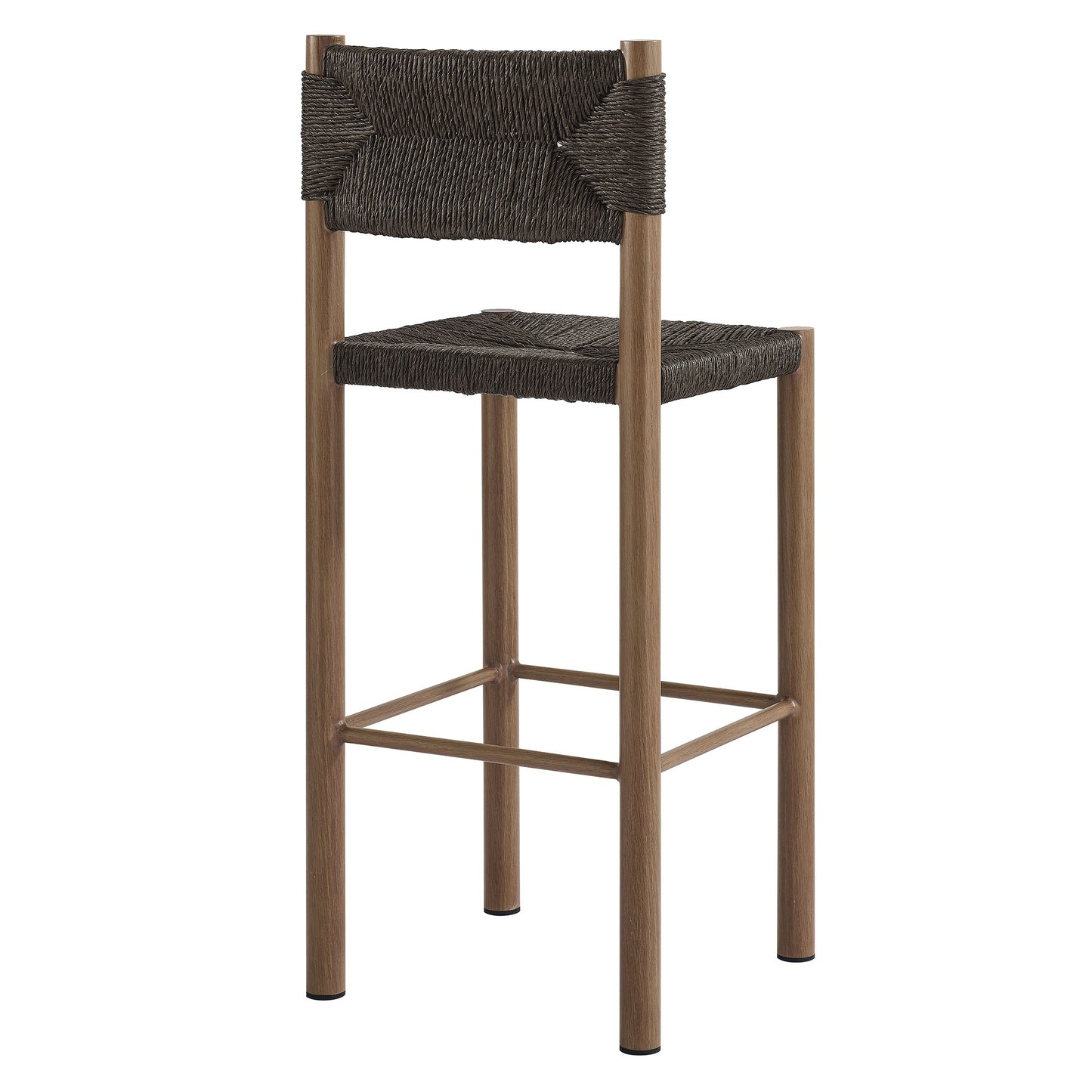Parkland Outdoor Patio Rattan and Aluminum Bar Stools Set of 2 by Modway | Bar Stools | Modishstore - 15
