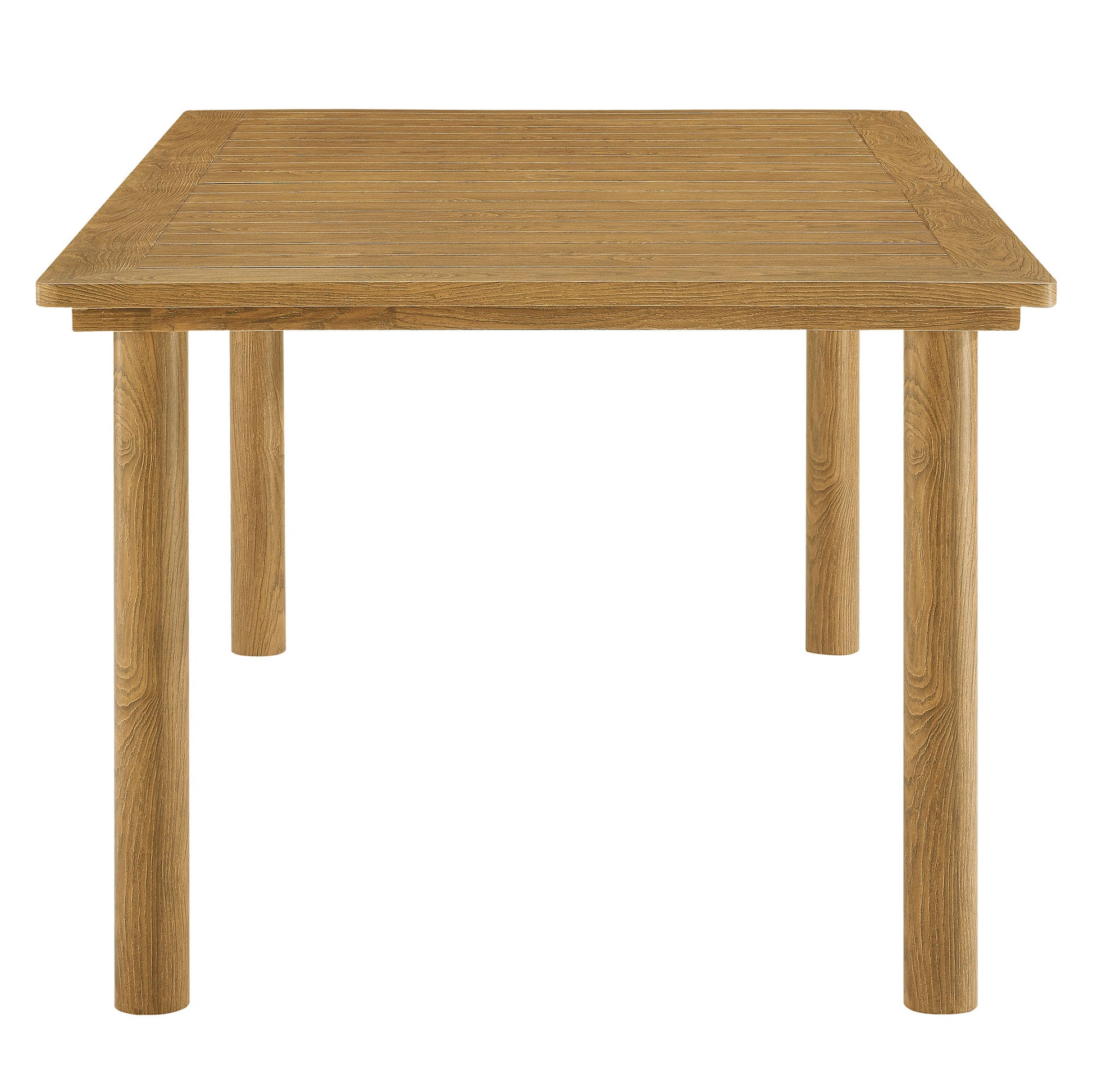 Parkland 76" Outdoor Patio Aluminum Dining Table by Modway | Dining Tables | Modishstore - 3