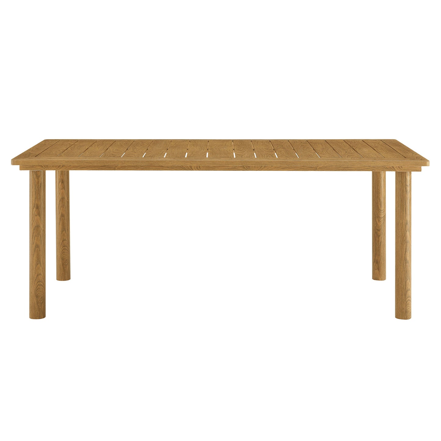 Parkland 76" Outdoor Patio Aluminum Dining Table by Modway | Dining Tables | Modishstore - 4