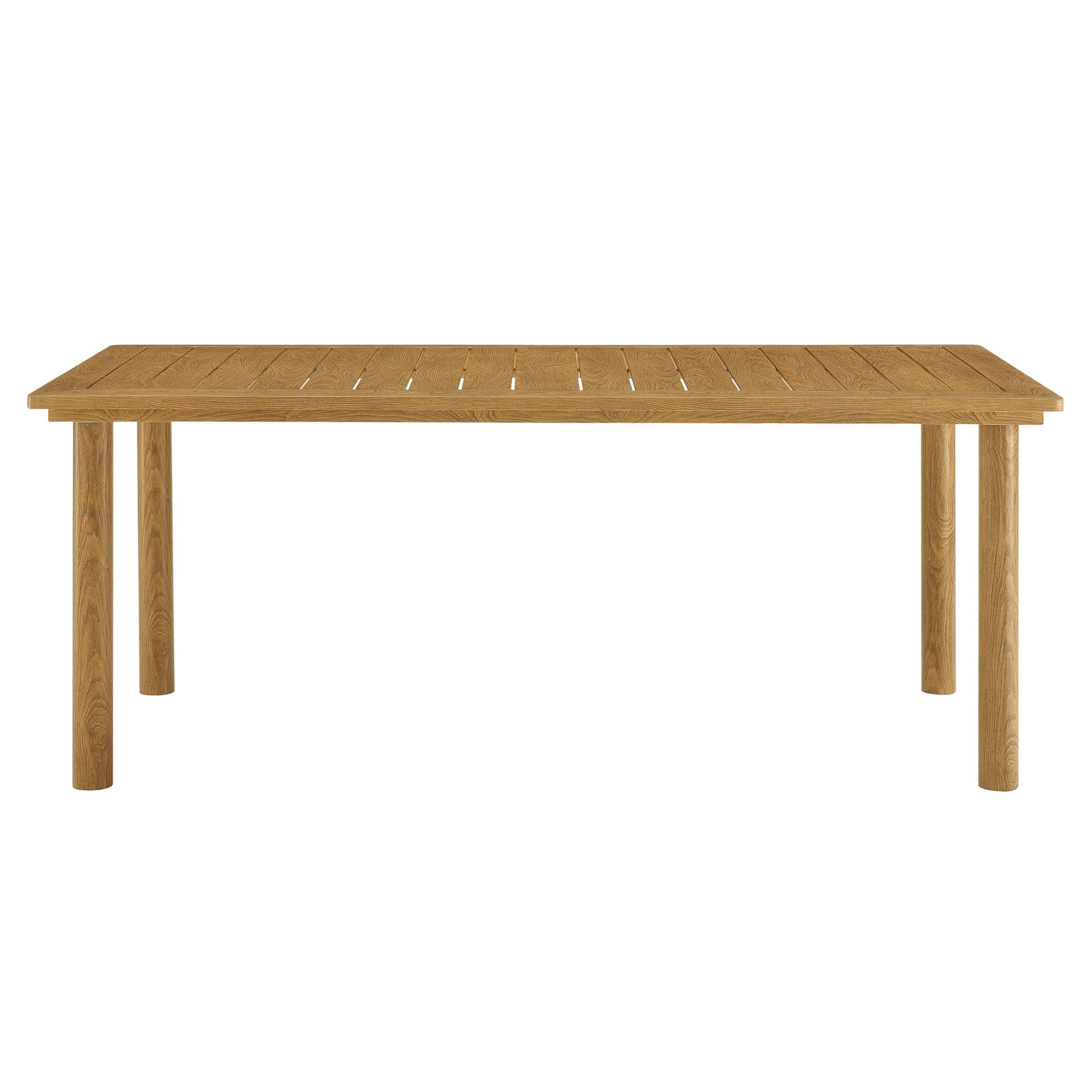 Parkland 76" Outdoor Patio Aluminum Dining Table by Modway | Dining Tables | Modishstore - 4